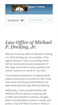 Mobile Screenshot of dreilinglaw.com